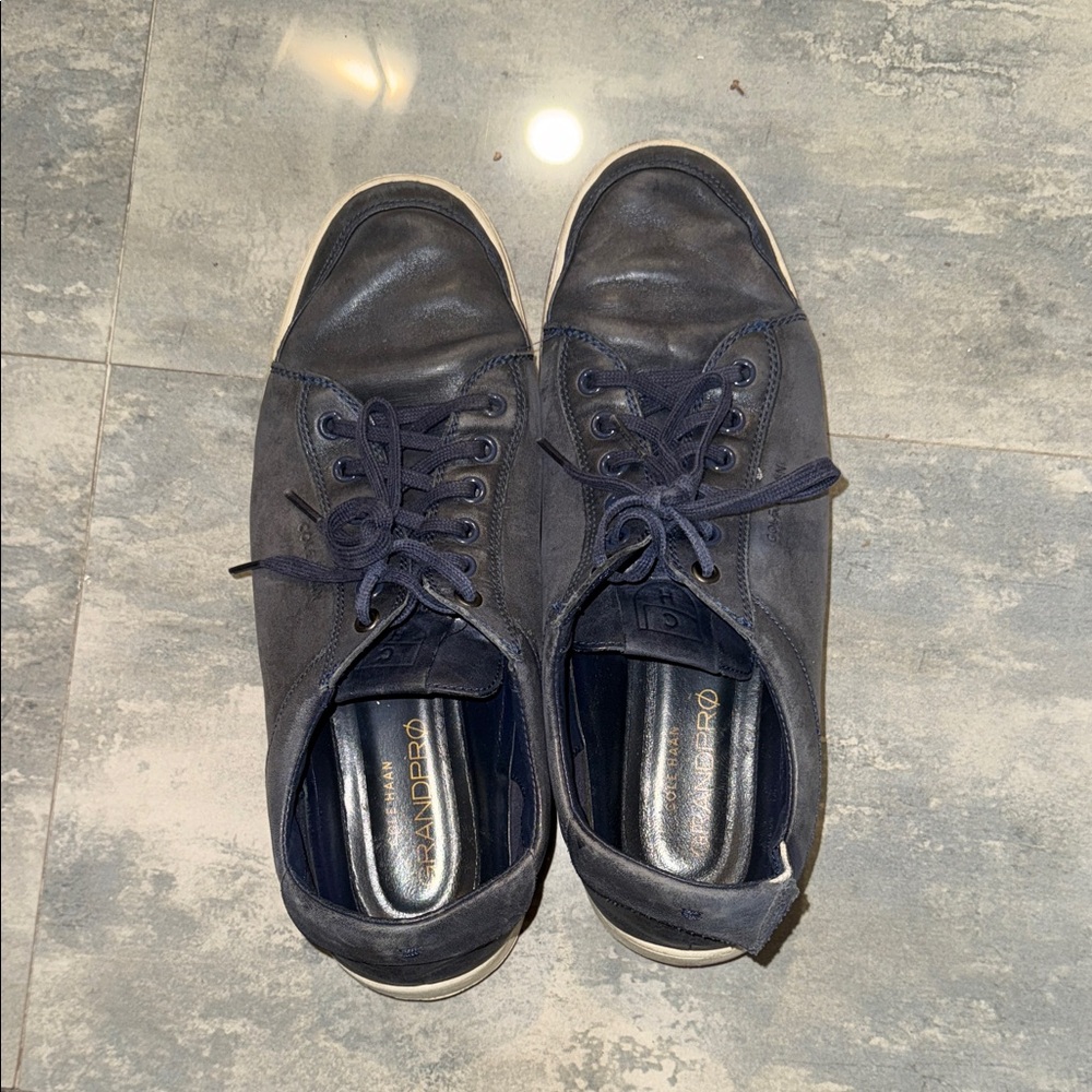Men's Navy Sneakers Cole Haan GrandPro 10.5